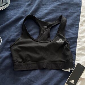 Adidas Women's Black Alphaskin Sports Bra
